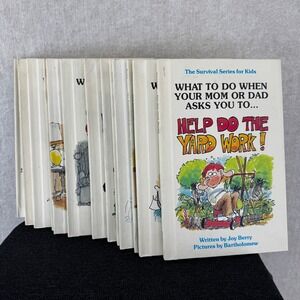 Vintage Joy Berry Survival Series for Kids Lot of 13 Hardcover Books 1982